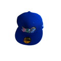 "JESUS" New Era Fitted Cap - Blue