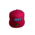 "JESUS" New Era Fitted Cap - Red